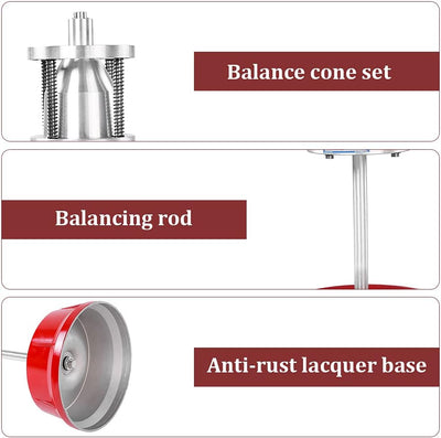 Ejoyous Wuchtmaschine, Auswuchtmaschine Tragbare Auto Reifenwuchtmaschine Radwuchtmaschine Wheel Tir