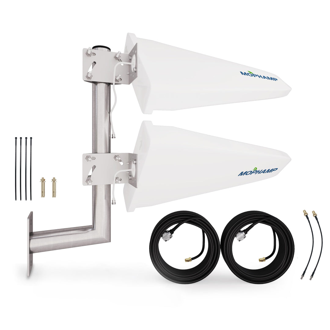 MIMO-Antenne 4G/5G mit hoher Verstärkung 15dBi 698-3800MHz Universalantennenset verbessert die draht
