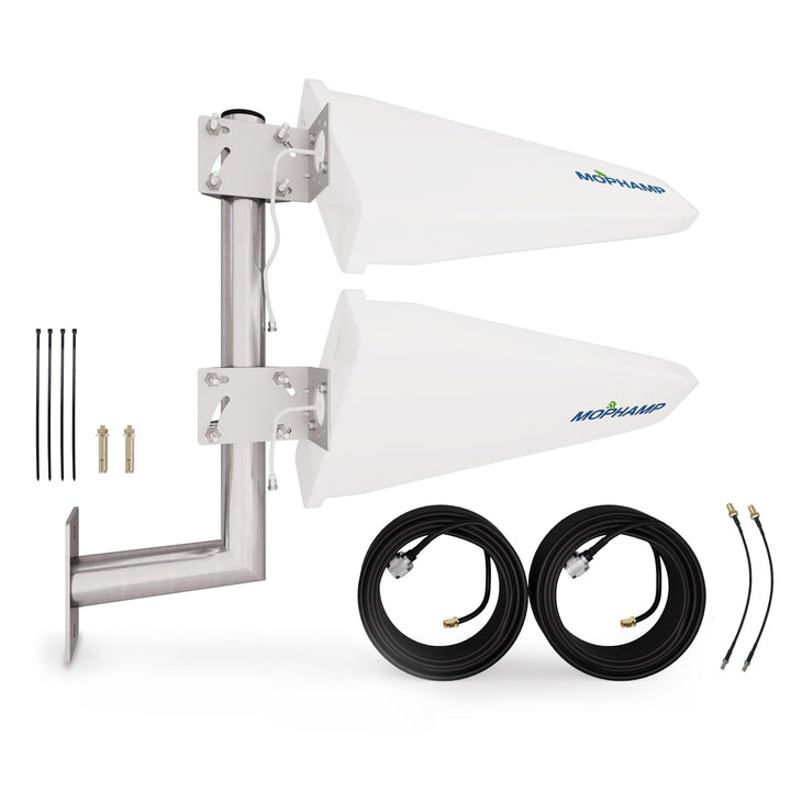 MIMO-Antenne 4G/5G mit hoher Verstärkung 15dBi 698-3800MHz Universalantennenset verbessert die draht