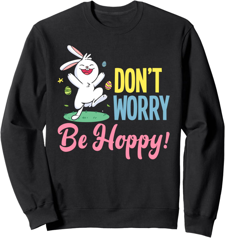 Niedliches Hasen-Hasen-Haustier, Ostern Sweatshirt