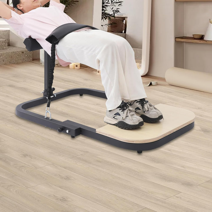 HüFtstemmmaschine,Beckenbodentrainer Mit Elastische BäNder,Oberschenkeltrainer GesässTrainer,Po Trai