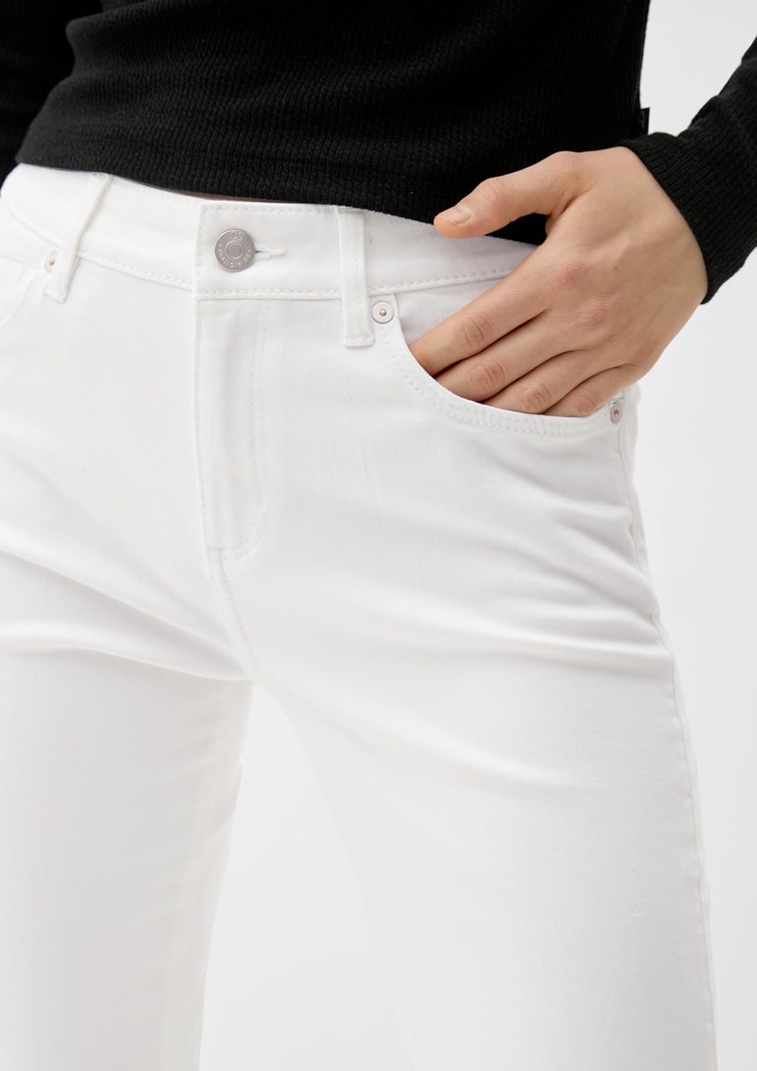Q/S by s.Oliver Damen Jeans-Hose, Skinny Leg 34W / 32L Weiss, 38W / 30L