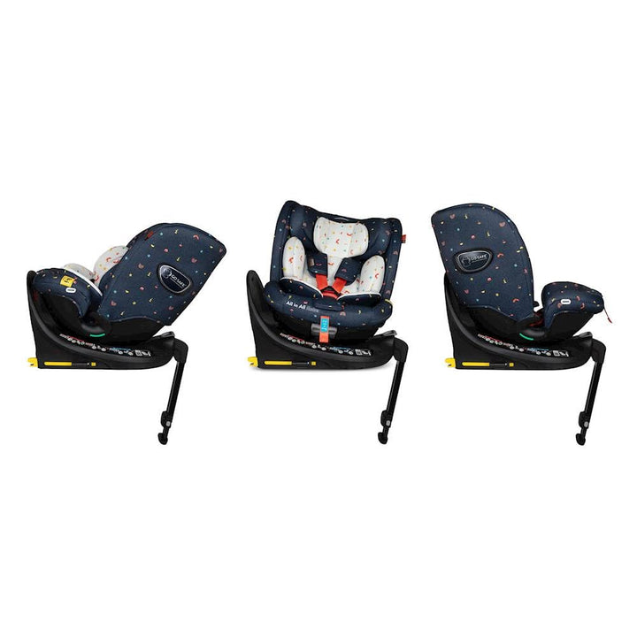 COSATTO All in All Extra i-Size 360° Spin Drehbarer Autositz - 360° Schwenkbar, Gruppe 0+123, 0-36 k