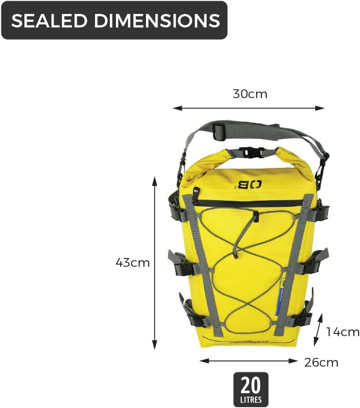 Over Board Herren Tasche Waterproof Kayak/Sup Bag 20 Litres, 20 Litres