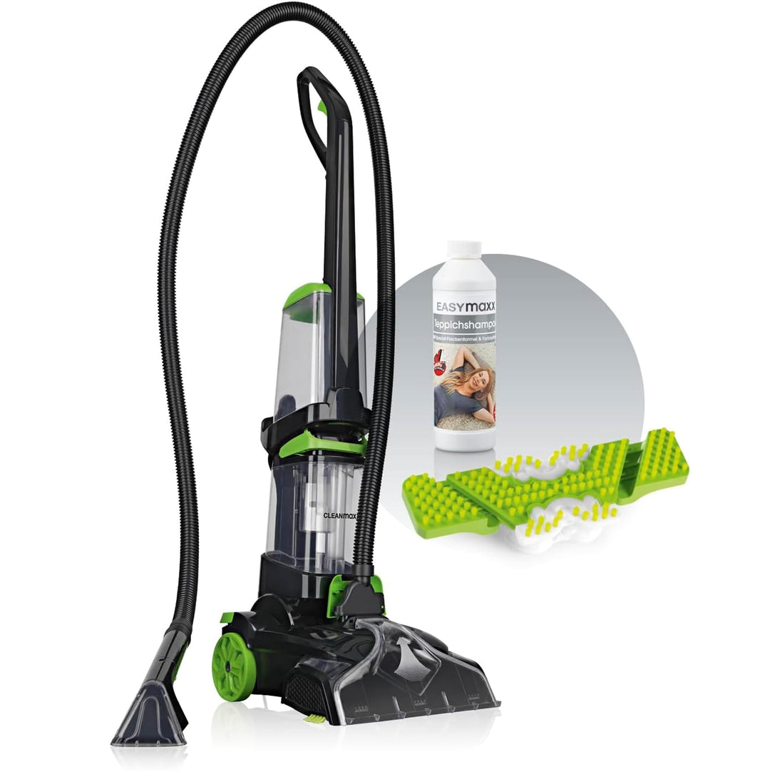CLEANmaxx Teppich- & Hartbodenreiniger PRO zum Reinigen nahezu aller Hartböden und Auffrischen von T