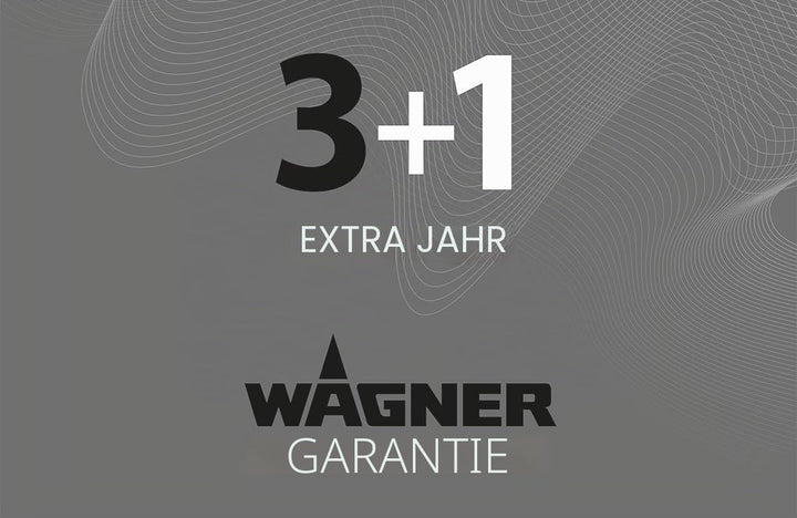 WAGNER Farbsprühsystem W 180 P für lösemittelhaltige &amp; wasserlösliche Farben im Innen- und Aussenber