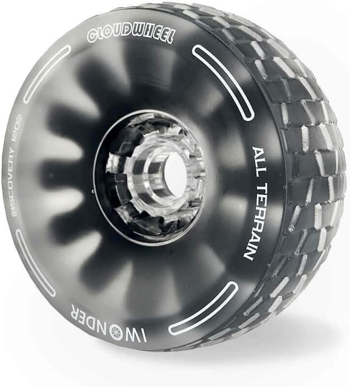 IWONDER Cloud Wheel 120 mm Discovery Elektro-Skateboard-Räder, patentierter Dämpfungsschaumkern, für