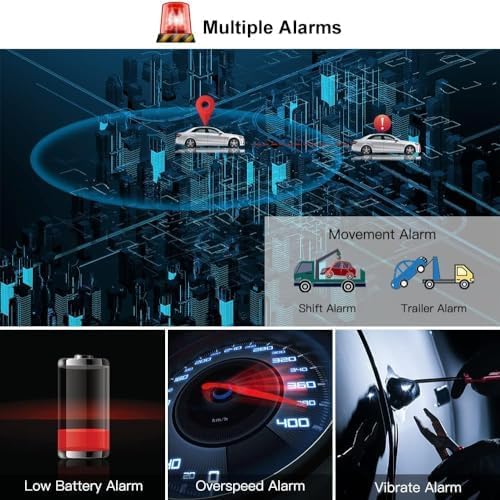 Winnes 4G TK905 Magnetischer GPS-Tracker für Auto, Wohnmobil und KFZ,Einfache Installation, Live-Tra