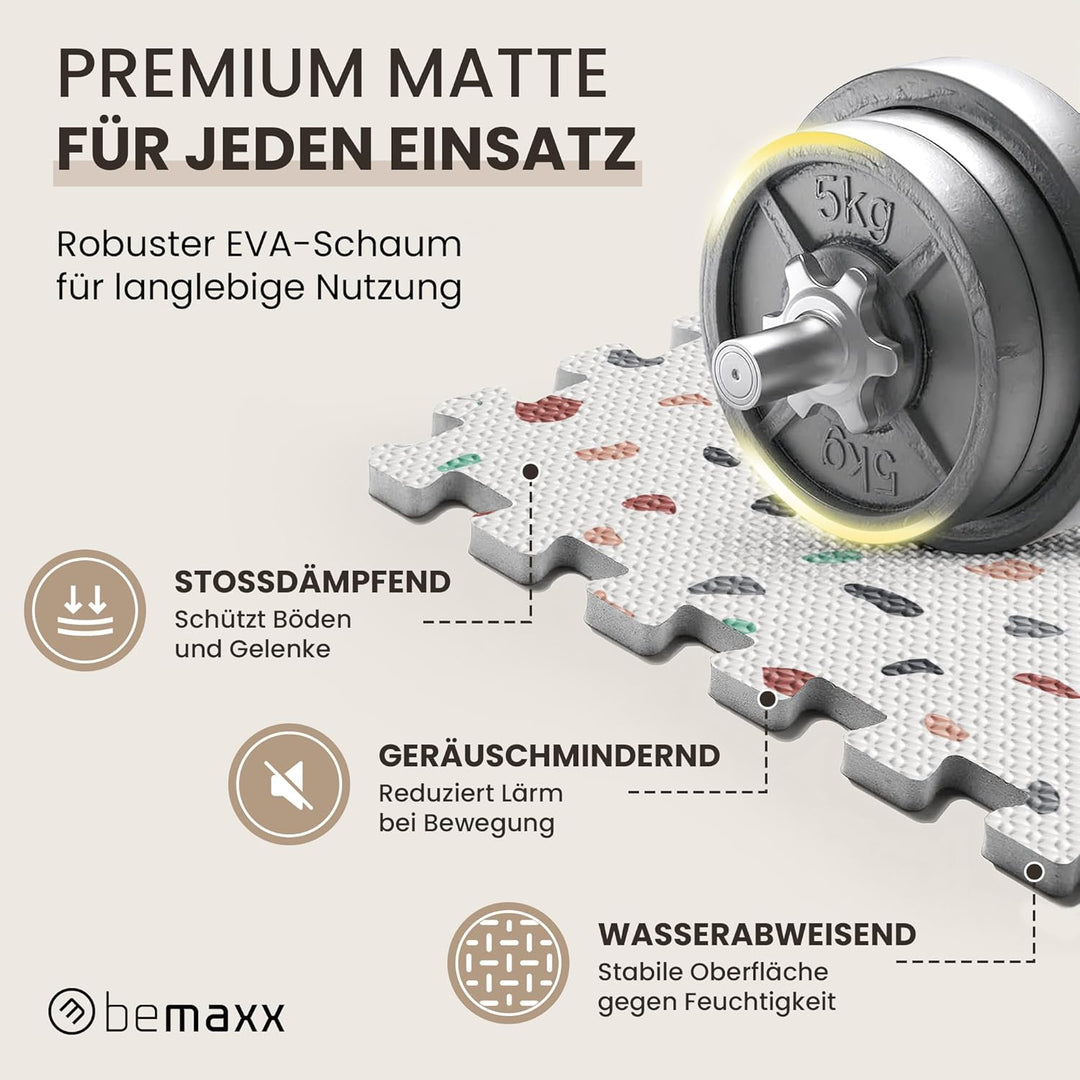 Schutzmatten Bodenschutzmatte Set Sportmatte Gymnastikmatte Puzzlematte: Puzzle Sportgeräte Matte Fi