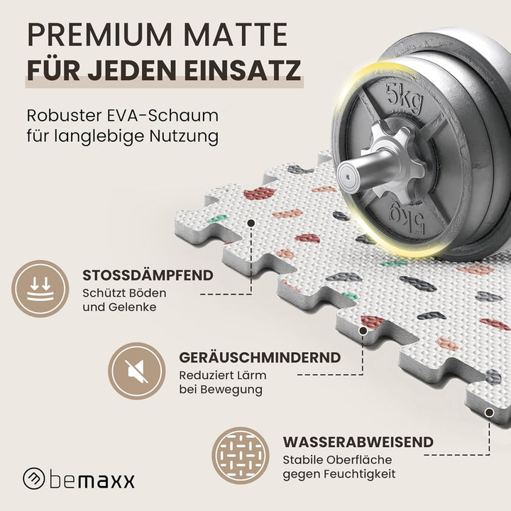 Schutzmatten Bodenschutzmatte Set Sportmatte Gymnastikmatte Puzzlematte: Puzzle Sportgeräte Matte Fi