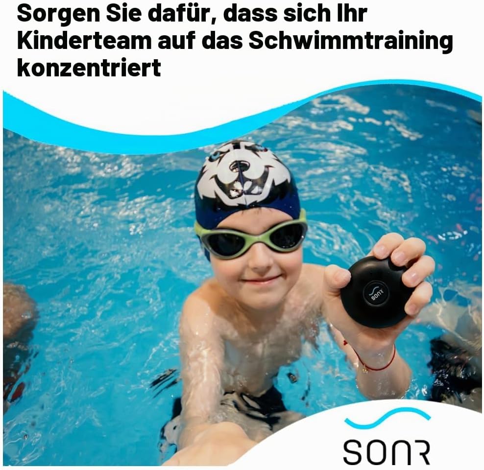 SONR Swim Coach Communicator, wasserdicht, Unterwasser-Kommunikator, Schwimmen, Trainer Geschenke, K