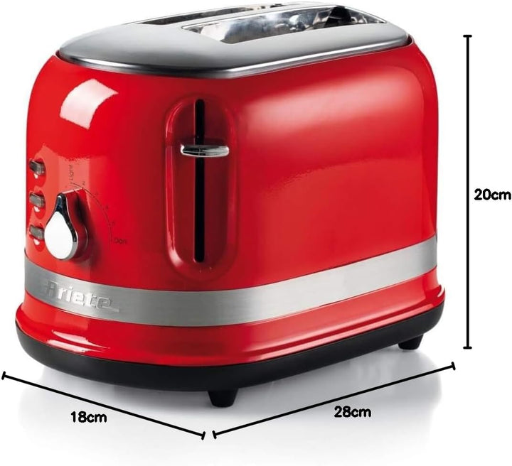 Bialetti Moderna Toaster SilberOne Size, Rot