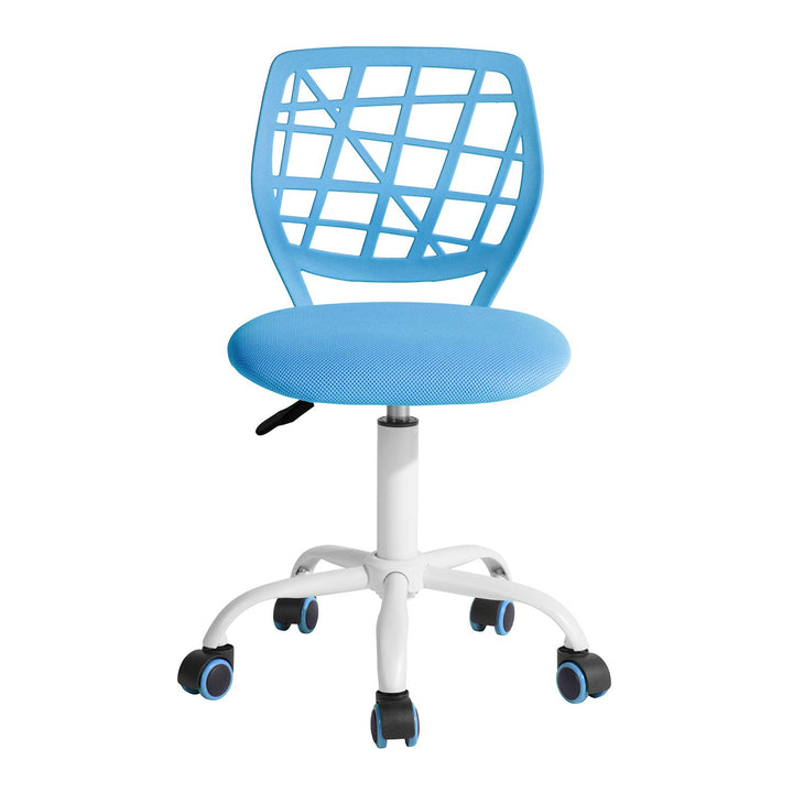 FurnitureR Moderner Computersitz, verstellbar, Drehstuhl, ohne Armlehne, Arbeitszimmer für Kinder, B