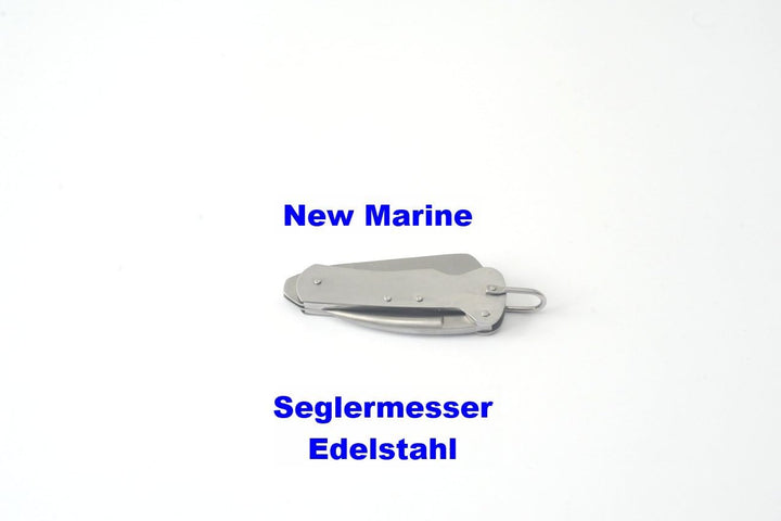 Seglermesser mit Klinge/Marlspiker/Schäkelöffner - Edelstahl, Rostfrei - Karbonstahlklinge, hohe Sch