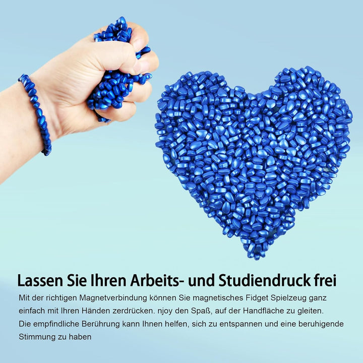 YANZHE Magnetsteine Stresskiller - Ungefähr 1000 Stück Premium Mini-Magnetkugeln als Anti-Stress Spi