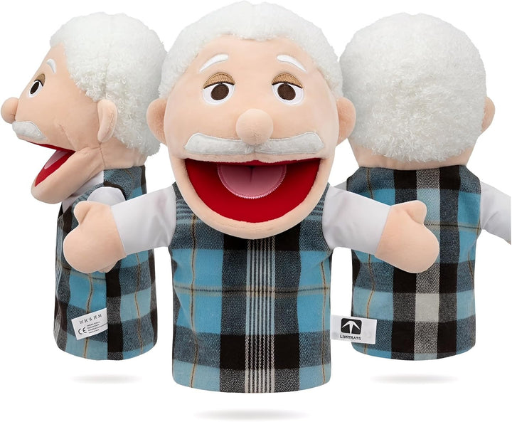 Familie Handpuppen für Kinder, beinhaltet Opa, Oma, Papa, Mama, Tochter, Sohn mit beweglichen offene