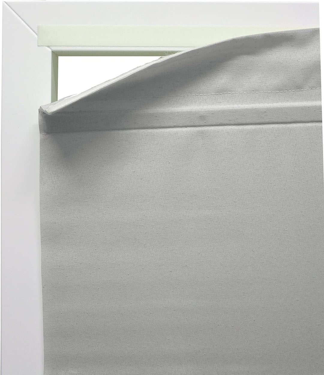 GARDINIA EASYFIX Raff-Rollo, Verdunklungsrollo ohne Bohren, Magnetisch, Inkl. Klettband, Raff-Gardin