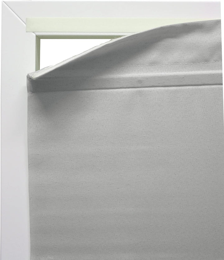 GARDINIA EASYFIX Raff-Rollo, Verdunklungsrollo ohne Bohren, Magnetisch, Inkl. Klettband, Raff-Gardin