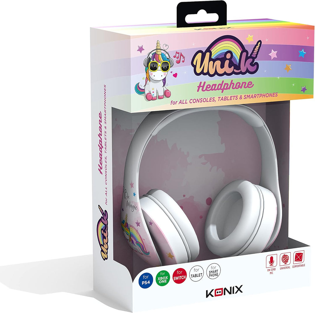 Unik Be Magic Kopfhörer Kompatibel für Nintendo Switch, Apple iOS, Android, Tablet, PC, PS4, PS5, Xb
