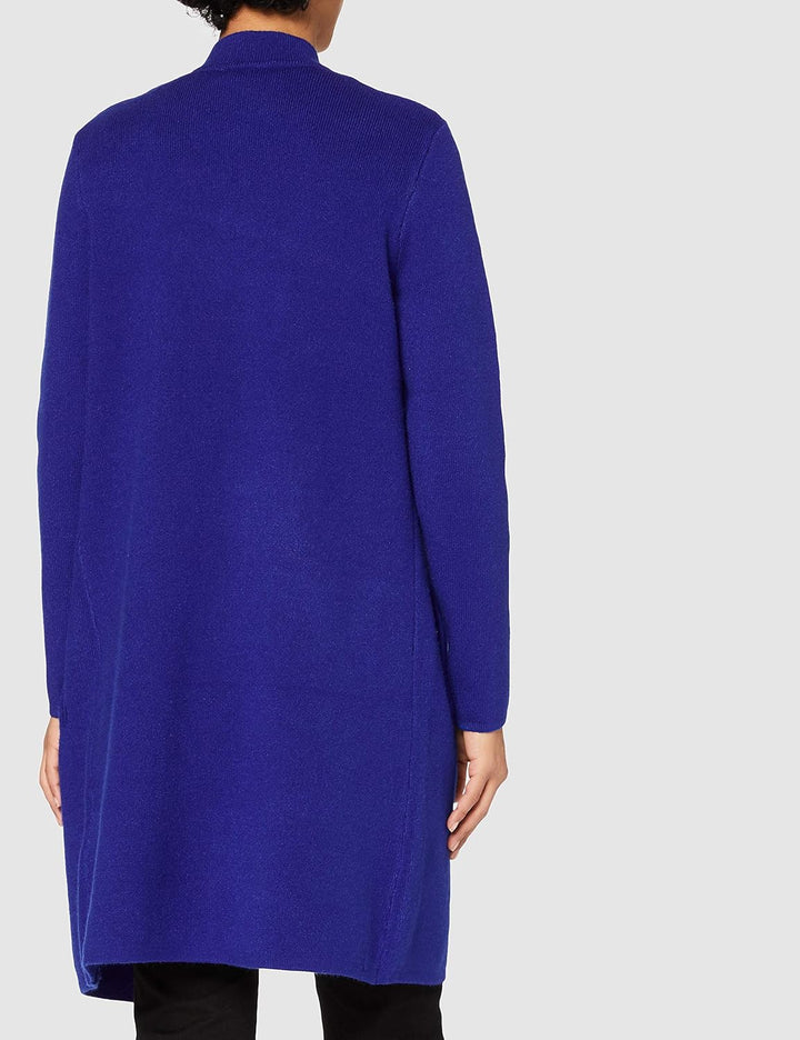 Morgan Damen Veste Droite À Col Cranté Mblock Gerade Jacke mit gekerbtem Kragen XS Bleu Electrique,