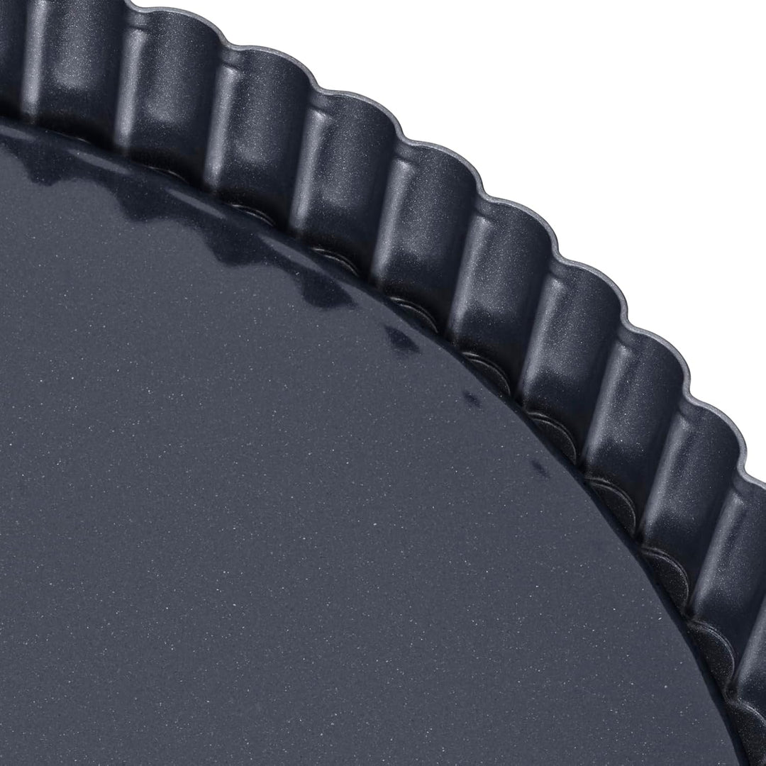 Original Kaiser La Forme Plus Tarteform mit Hebeboden 32cm, Quicheform antihaftbeschichtet, herausdr