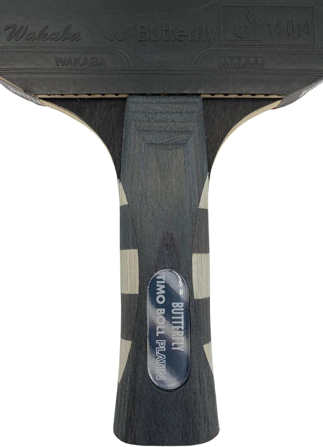 Butterfly® Timo Boll Platin 85025 Tischtennisschläger | Tischtennis Racket Bat Profi | Wettkampfschl