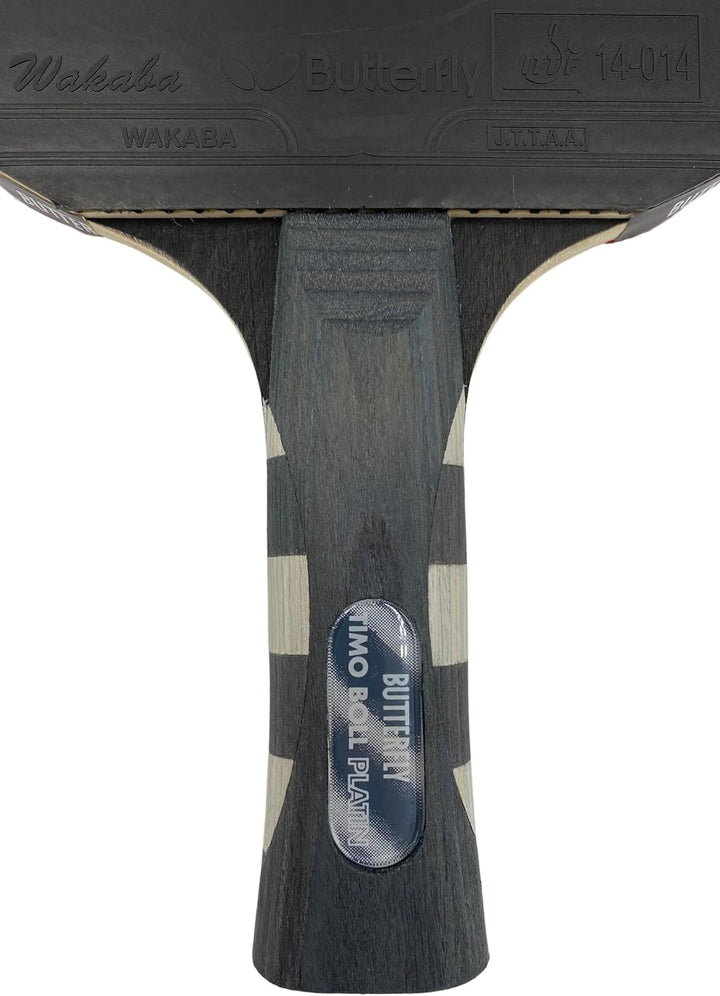 Butterfly® Timo Boll Platin 85025 Tischtennisschläger | Tischtennis Racket Bat Profi | Wettkampfschl
