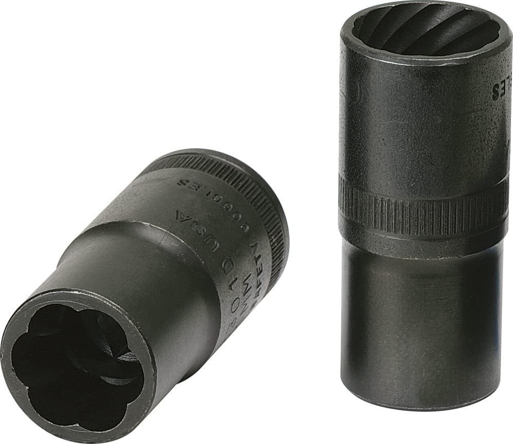 KS Tools 913.1271 1/2" Spiralausdrehnuss, 17mm