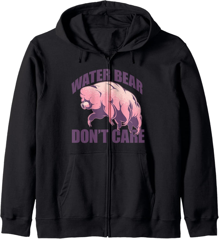WASSERBÄREN SORGEN NICHT Tardigraden Meme Kapuzenjacke