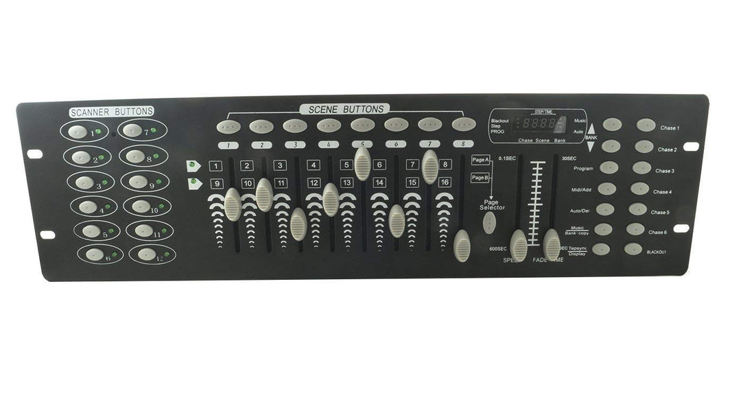 Saldi DMX512 Steuerung der Lichter Effekte, DMX-Controller für DJ-Mixer, 192 Kanäle