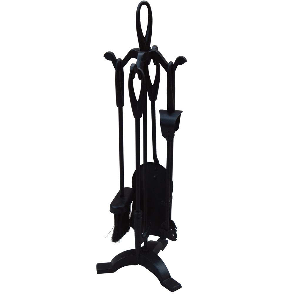 Fire Vida Leiter, Metall, schwarz, 60.0x10.0x21.0
