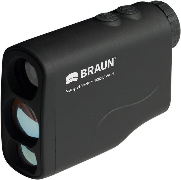 Braun Photo Technik Entfernungsmesser/Rangefinder 1000WH mit 6-facher Vergrösserung, 20176