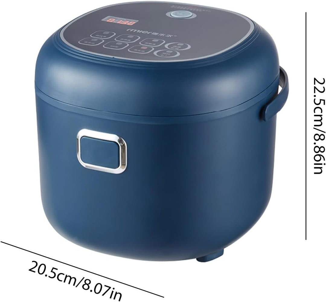 Reiskocher, 2L, 200W, Tragbar, Warmhaltefunktion, Edelstahl ohne BPA