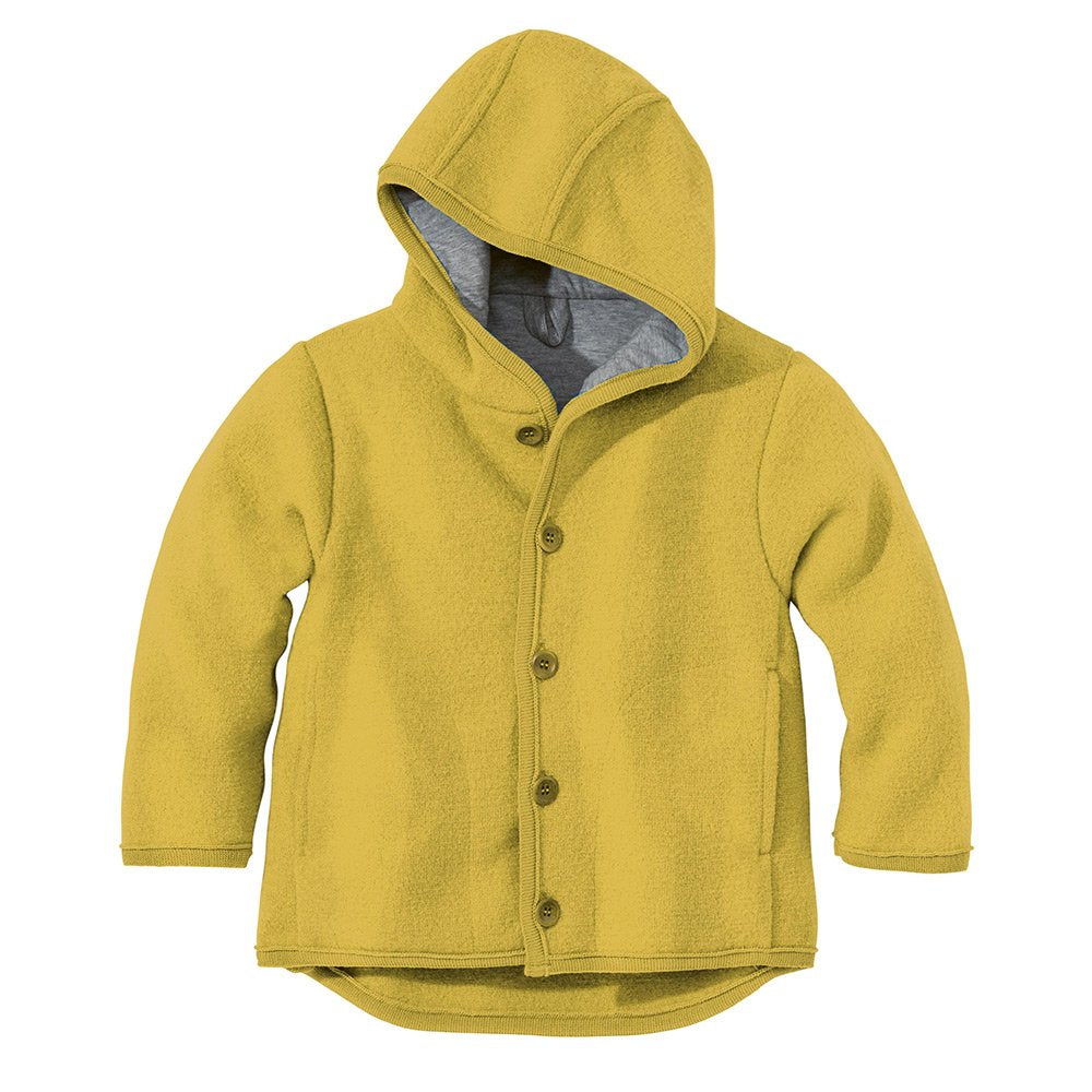 Disana 32306XX - Walk-Jacke Wolle orange 68 Curry, 68 Curry