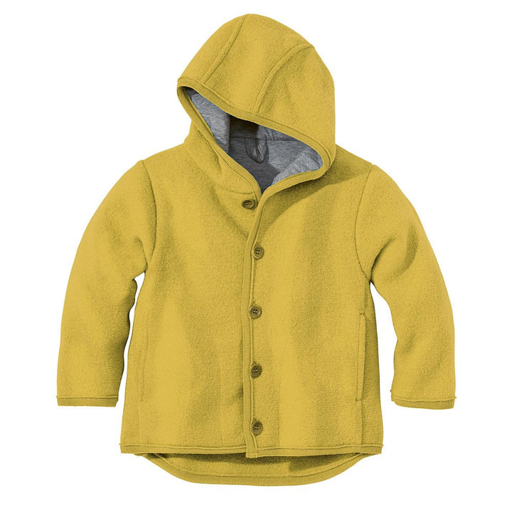 Disana 32306XX - Walk-Jacke Wolle orange 68 Curry, 68 Curry