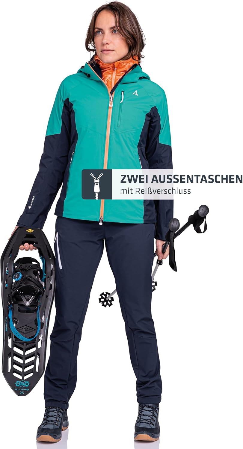 Schöffel Damen Gaschurn 2l Jacke Regenjacke Hardshelljacke 34 navy blazer, 34 navy blazer