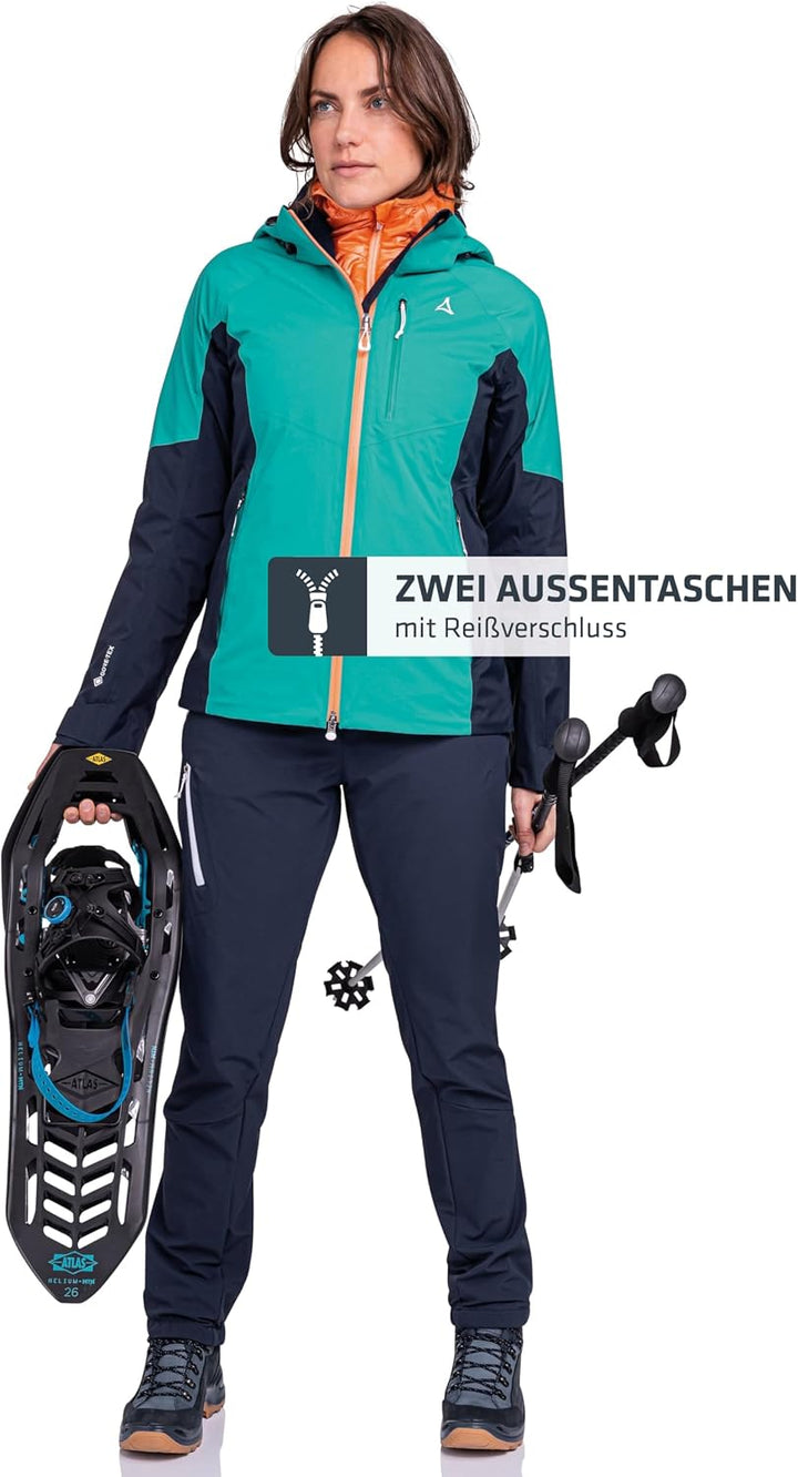 Schöffel Damen Gaschurn 2l Jacke Regenjacke Hardshelljacke 34 navy blazer, 34 navy blazer