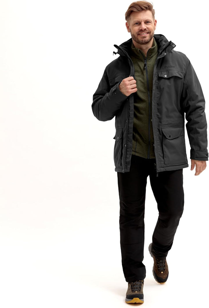 Maier Sports Herren Knuth Jacke 52 Schwarz, 52 Schwarz
