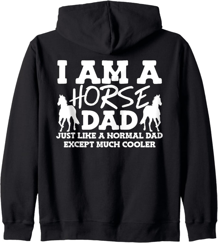 Ich bin ein Pferdevater Definition Kapuzenjacke