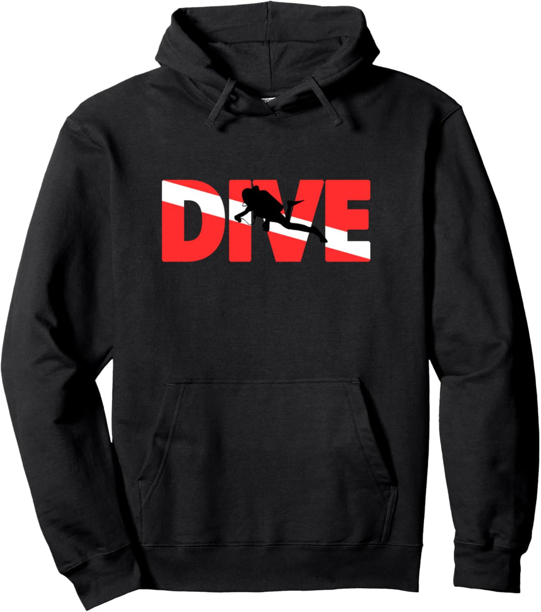 Tiefseetaucher Taucher Pullover Hoodie