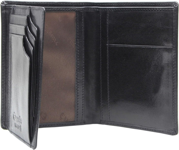 Esquire Toscana Ausweisetui Leder 10 cm Schwarz, Schwarz