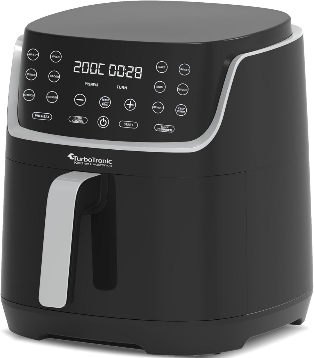 Heissluftfritteuse XL, 8 Liter - AF13D - digitale XL Heissluftfritteuse, 13 Programme, Airfryer, gro