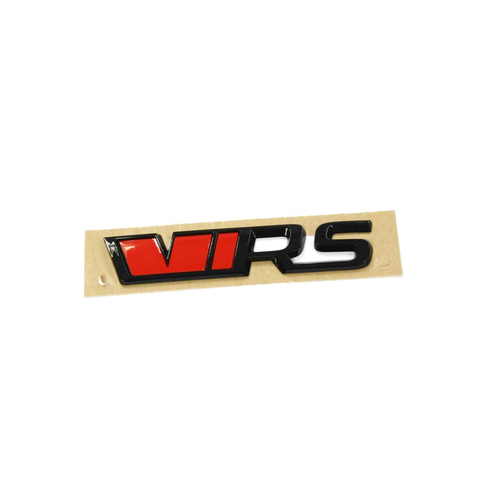 Skoda 5E3853687SXPC Schriftzug Octavia VRS schwarz Tuning Aufkleber Emblem Blackline Logo