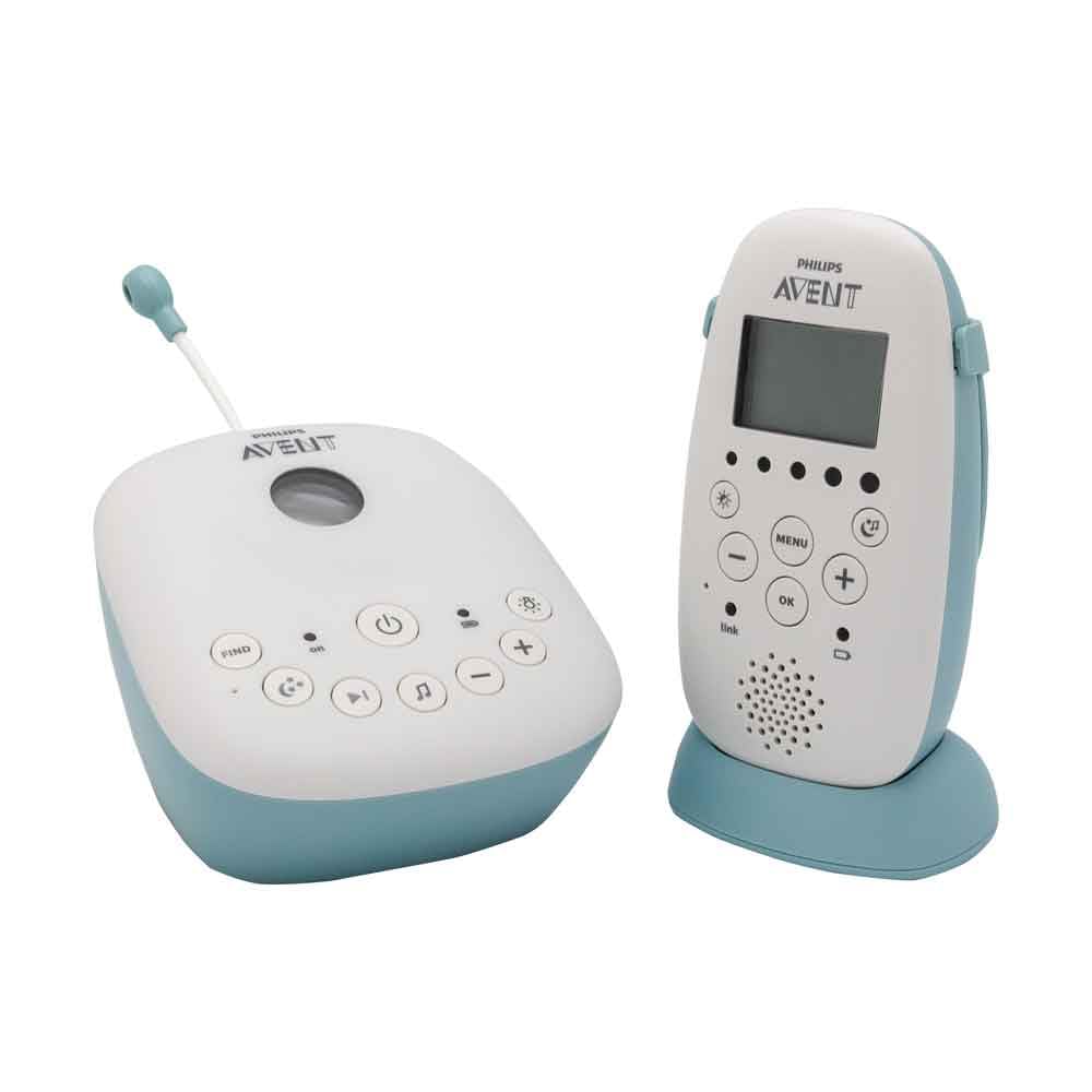 Philips SCD731/26 Babyuhr mit DECT-Technologie, Mehrfarbig, 1 Stück (1er Pack)