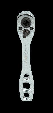 KS Tools 130.0222 4 in 1 Kälte-Klima-Ratsche, umschaltbar, 157mm