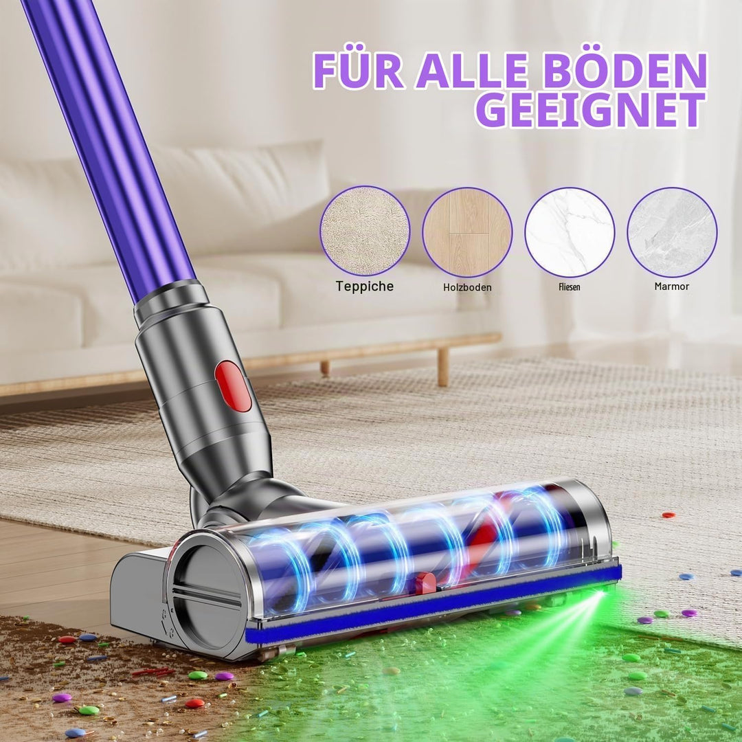 Electric Brush Compatible with Dyson V7, V8, V10, V11, V15 Vacuum Cleaner Attachment, Part Direct Dr