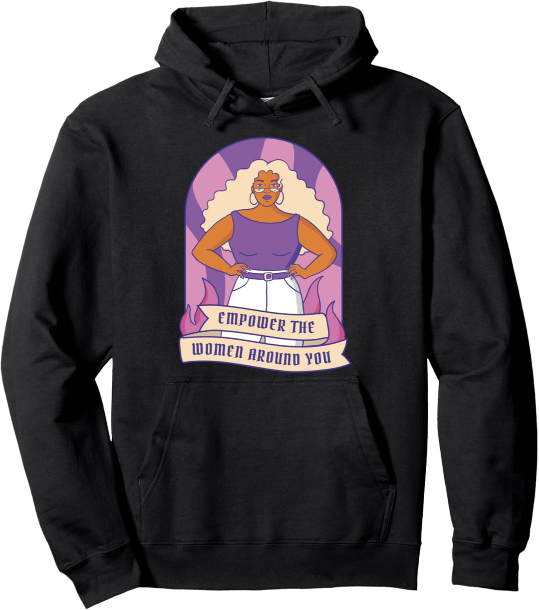 Leistungsstarke starke Frau Feminismus Feministische Mädchen Empowerment Pullover Hoodie