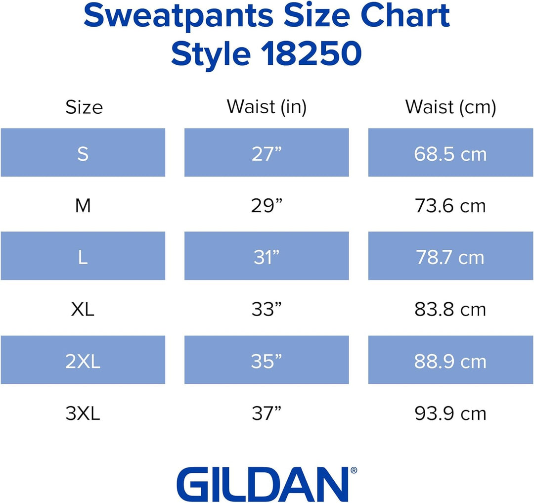 Gildan Herren Trainingshose XXL Grau - Sport Grey, XXL Grau - Sport Grey