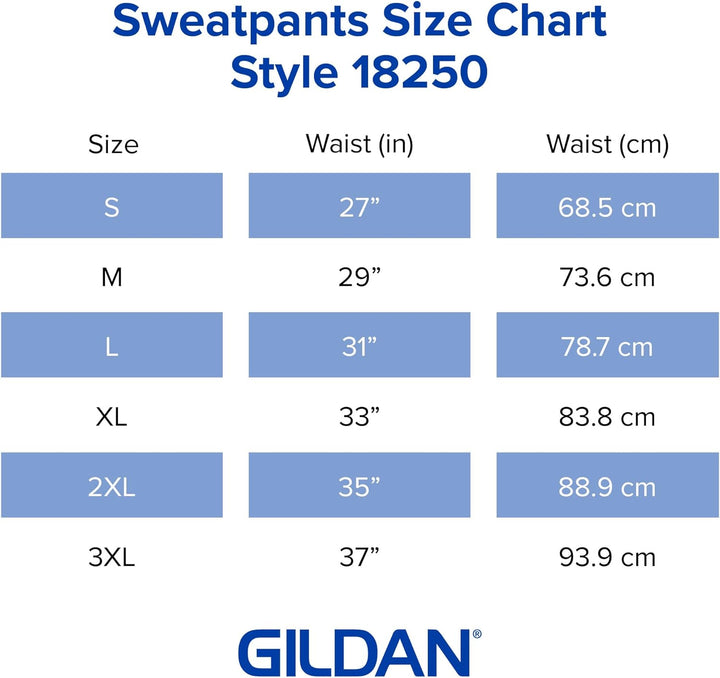 Gildan Herren Trainingshose XXL Grau - Sport Grey, XXL Grau - Sport Grey