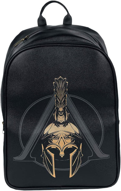 Assassin's Creed Odyssey – Premium Odyssey Logo Rucksack, Schwarz, 41 cm, Lässiger Tagesrucksack